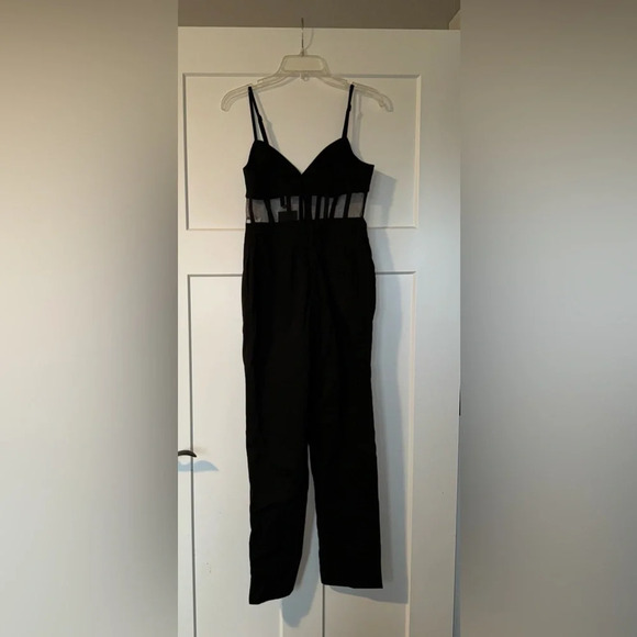 NBD Bianna Jumpsuit in Black Small needs a fix! - Picture 3 of 7